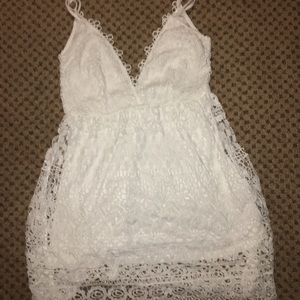 White Tobi Sundress Size Medium
